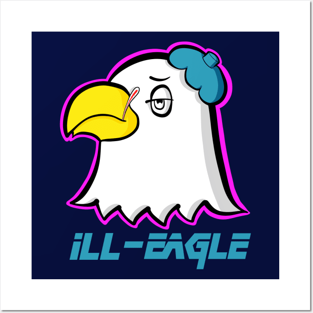 Ill-Eagle Wall Art by Art by Nabes